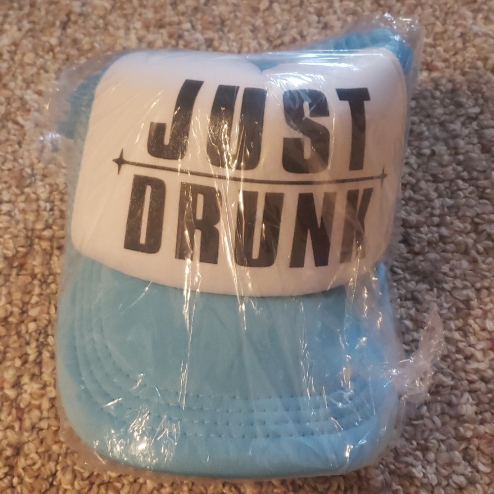 "Just Drunk", Bachelorette trucker style hat